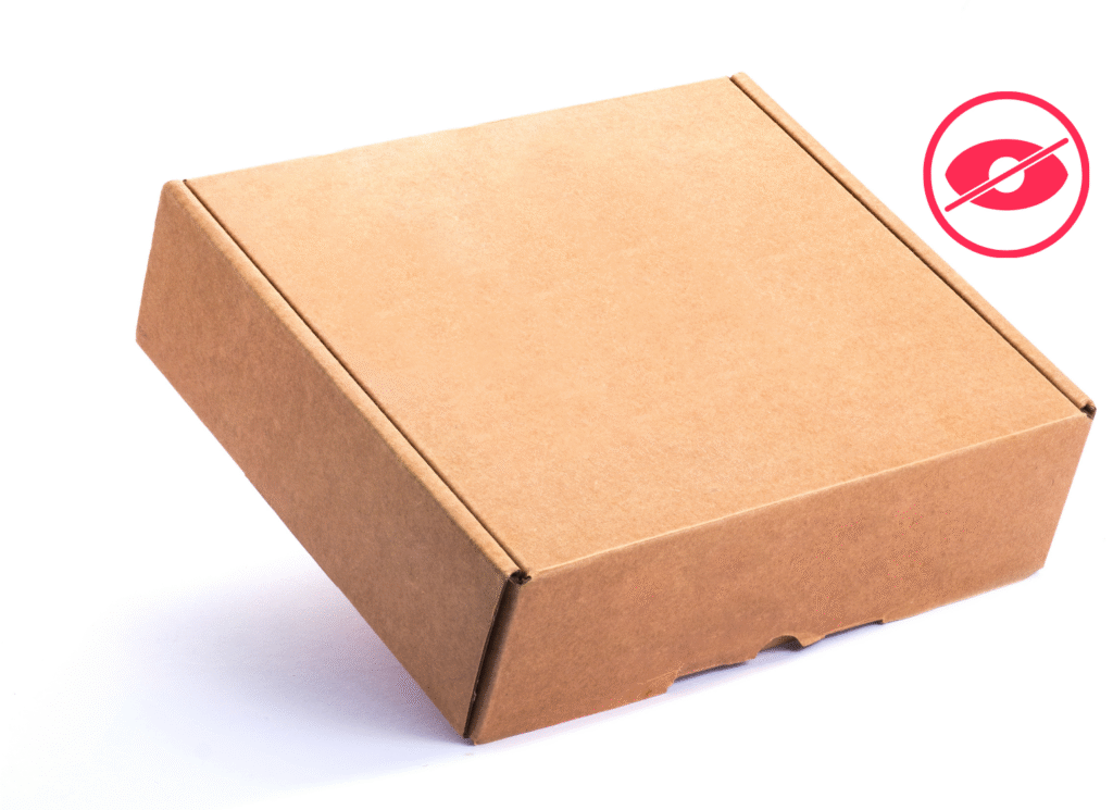 Embalagem discreta Durasil