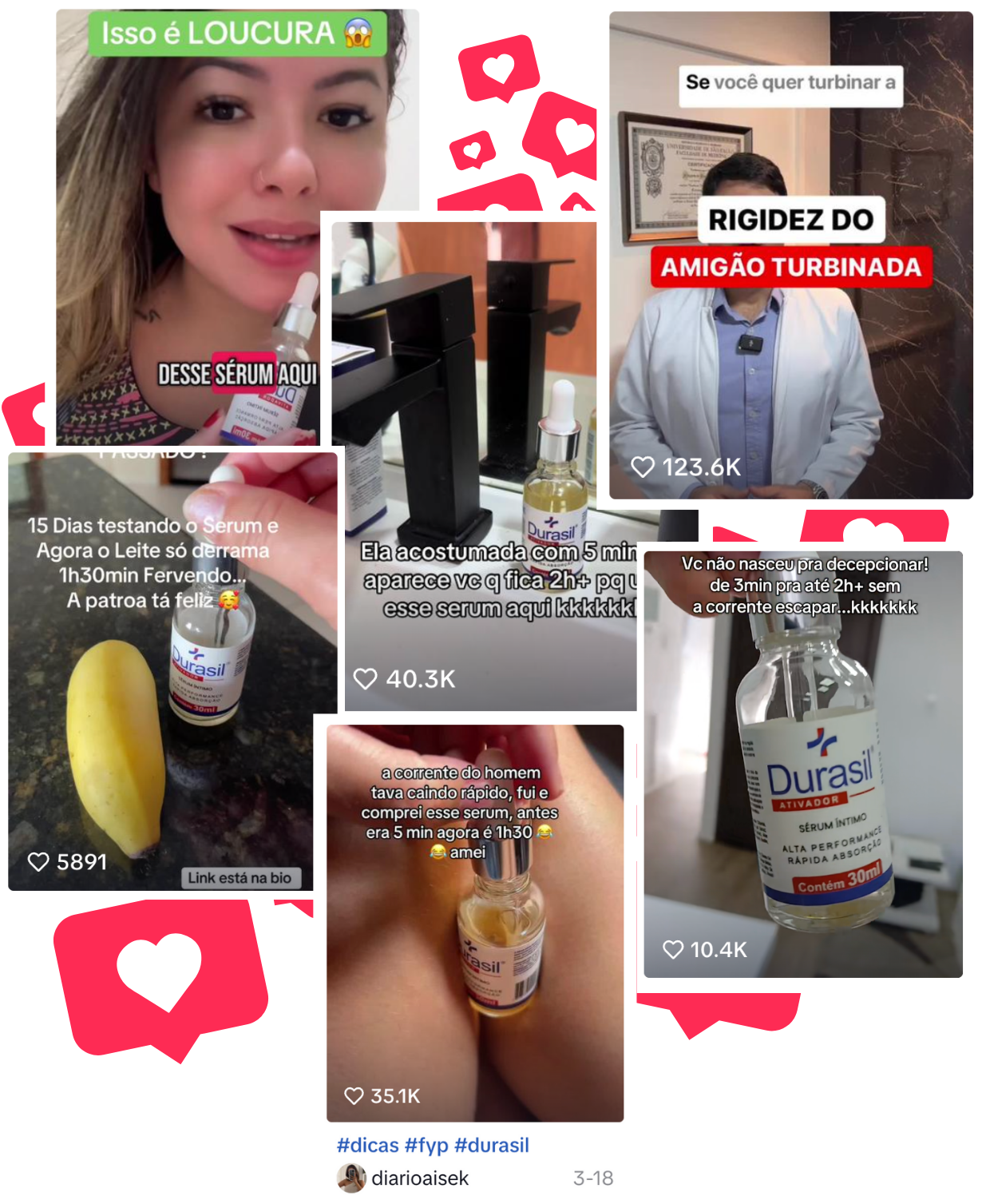 Durasil viralizou no TikTok